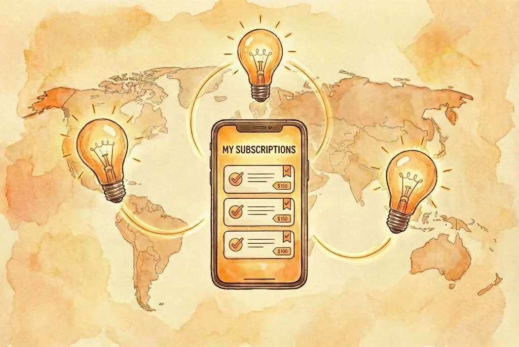 Image of globe with infographics showing various pricing strategies and market demographics.